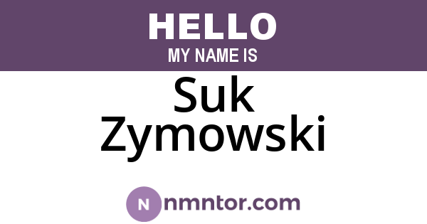 Suk Zymowski