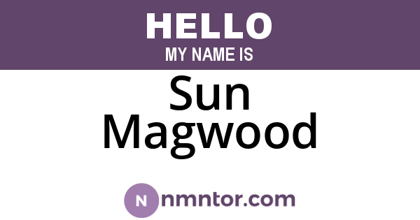 Sun Magwood