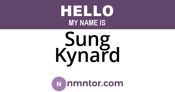 Sung Kynard