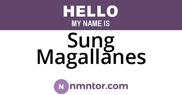 Sung Magallanes