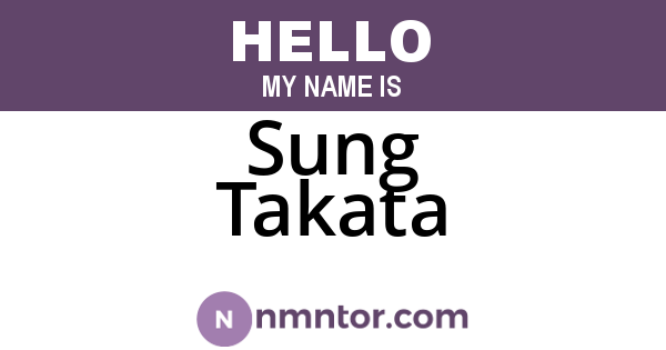 Sung Takata
