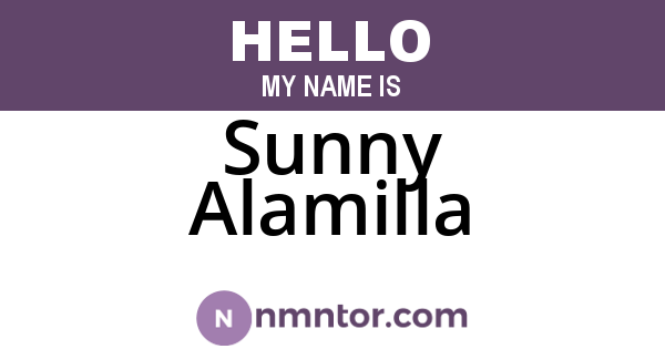 Sunny Alamilla