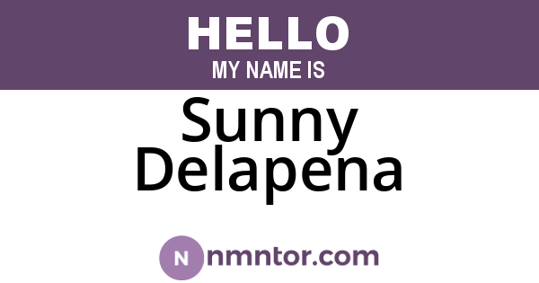 Sunny Delapena
