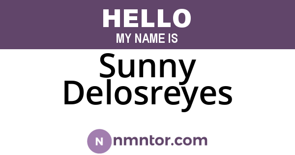 Sunny Delosreyes