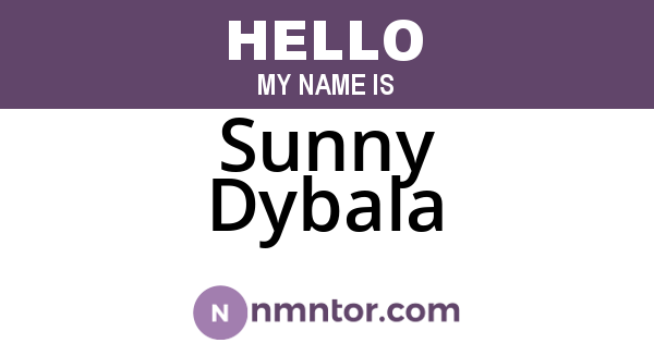 Sunny Dybala