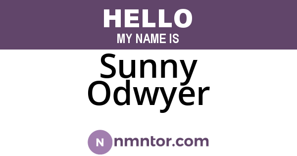 Sunny Odwyer