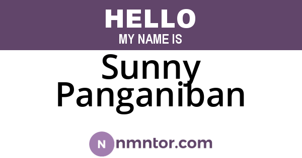 Sunny Panganiban