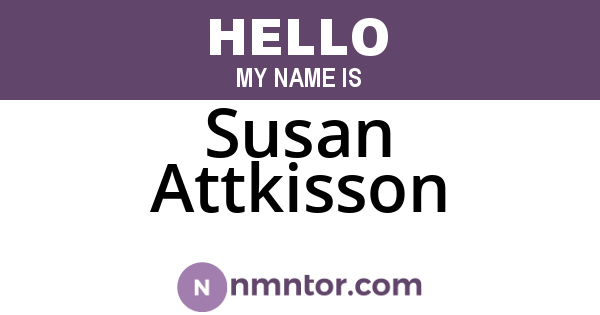 Susan Attkisson