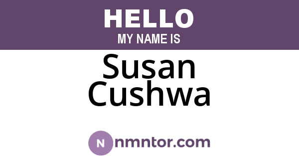 Susan Cushwa