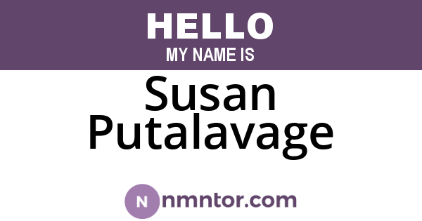 Susan Putalavage