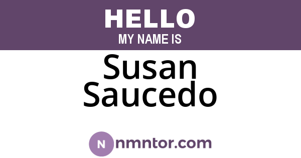 Susan Saucedo