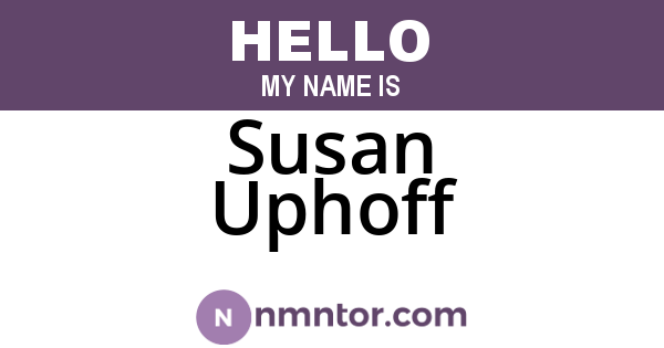 Susan Uphoff