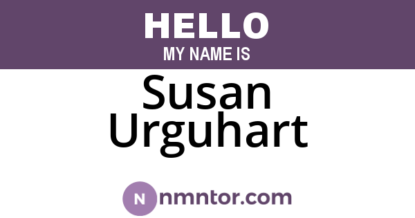 Susan Urguhart