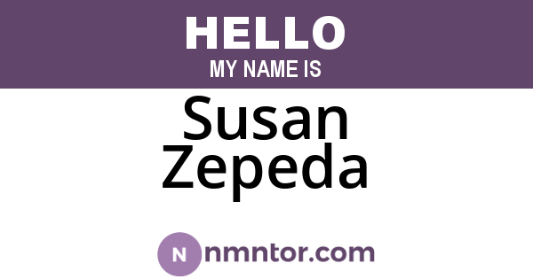 Susan Zepeda