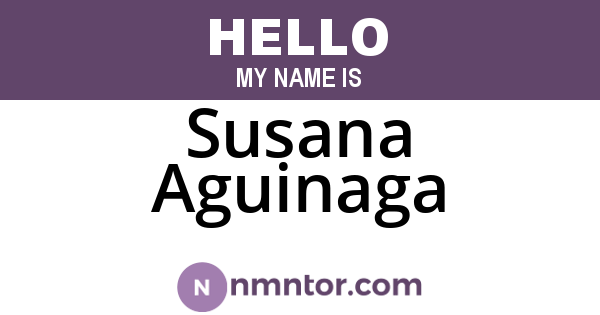 Susana Aguinaga
