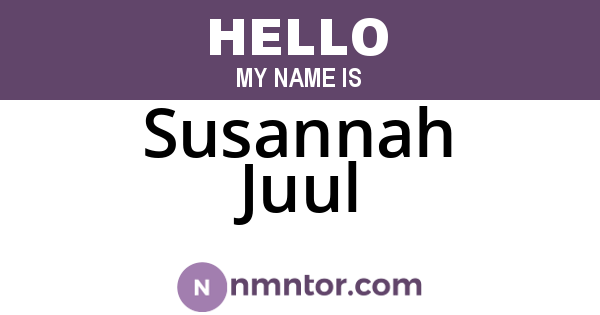 Susannah Juul