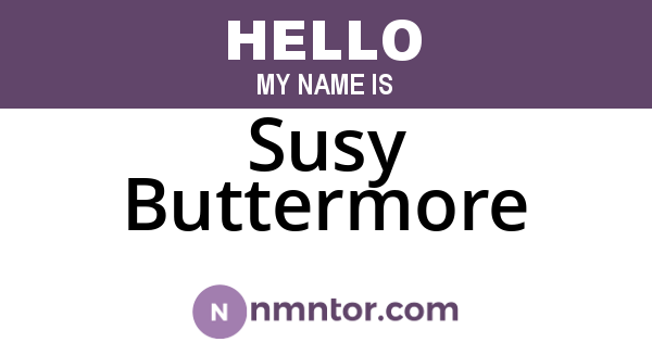 Susy Buttermore