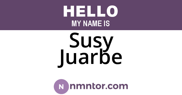 Susy Juarbe