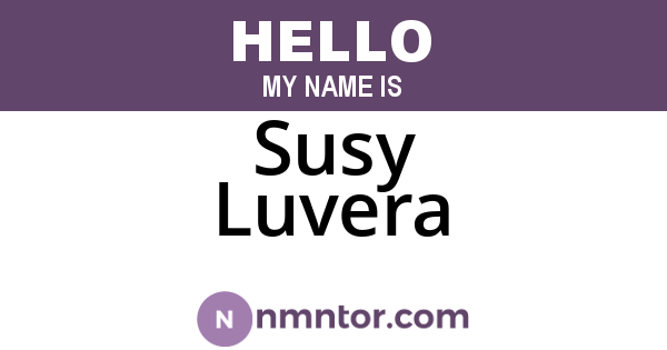 Susy Luvera
