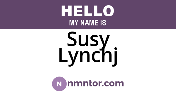 Susy Lynchj