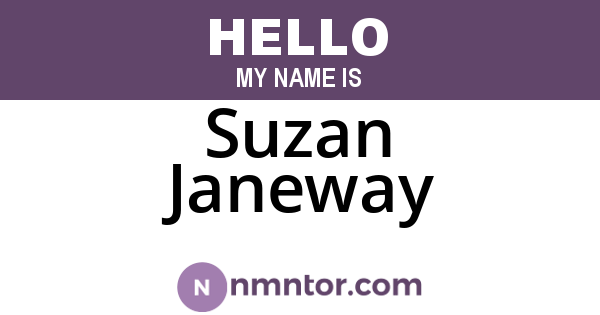 Suzan Janeway