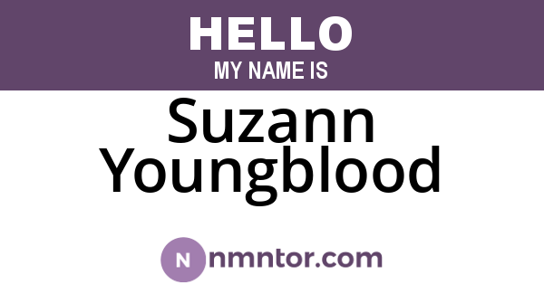 Suzann Youngblood