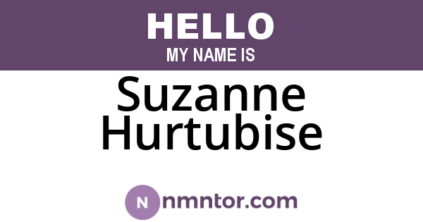 Suzanne Hurtubise
