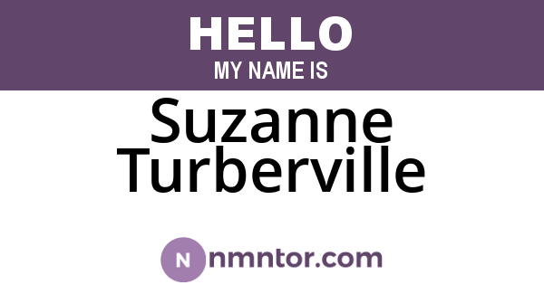 Suzanne Turberville