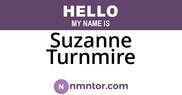 Suzanne Turnmire