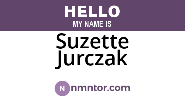 Suzette Jurczak