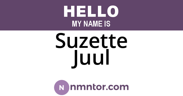 Suzette Juul