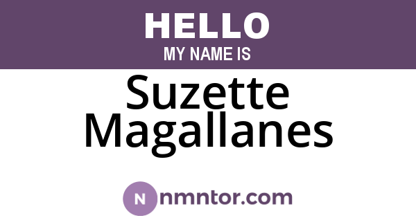 Suzette Magallanes