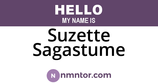 Suzette Sagastume
