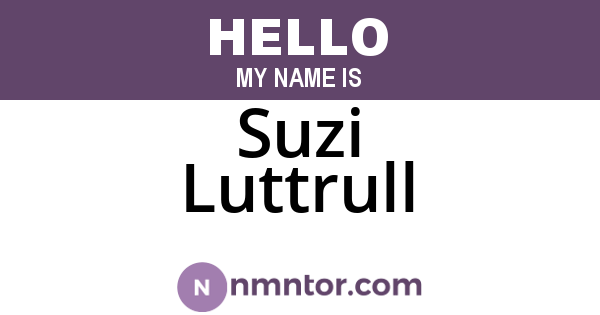 Suzi Luttrull