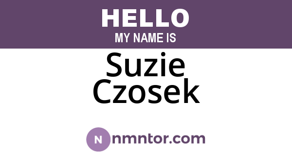 Suzie Czosek