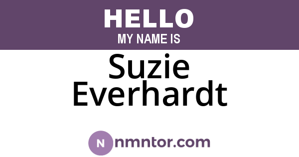 Suzie Everhardt