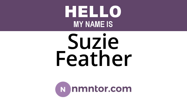 Suzie Feather