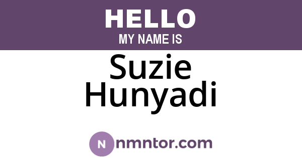 Suzie Hunyadi