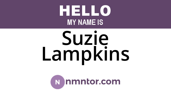 Suzie Lampkins