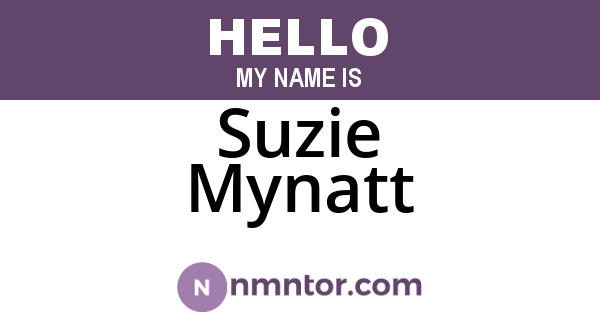 Suzie Mynatt