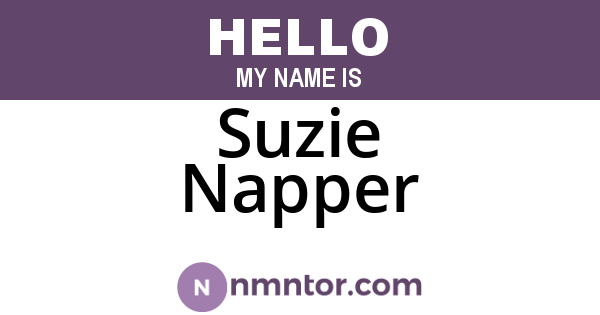 Suzie Napper