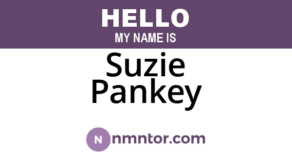 Suzie Pankey