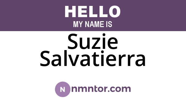 Suzie Salvatierra