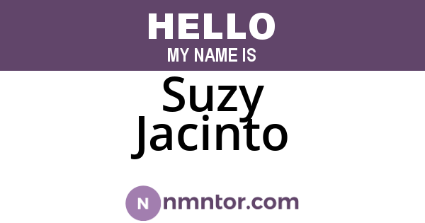 Suzy Jacinto