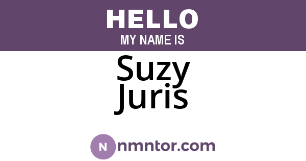 Suzy Juris