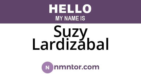 Suzy Lardizabal