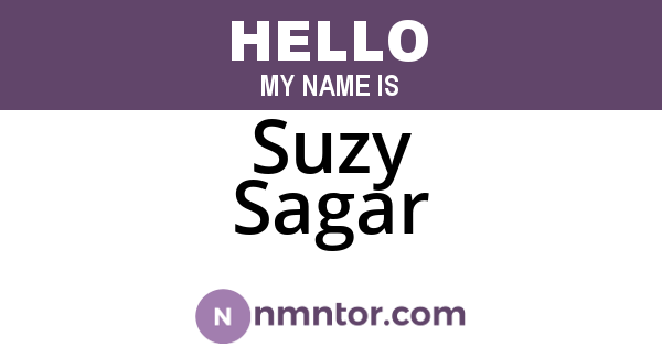 Suzy Sagar