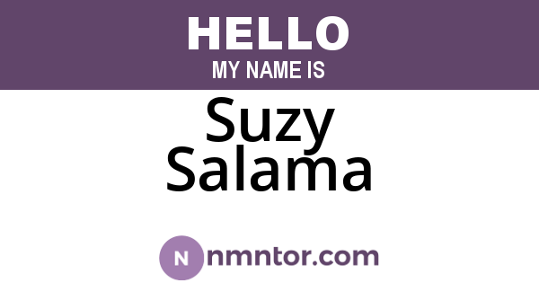 Suzy Salama