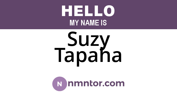 Suzy Tapaha