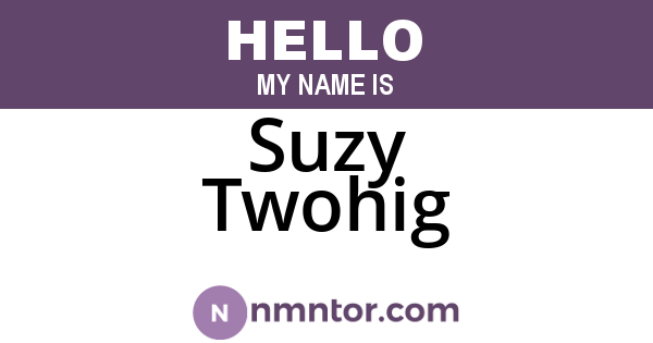 Suzy Twohig